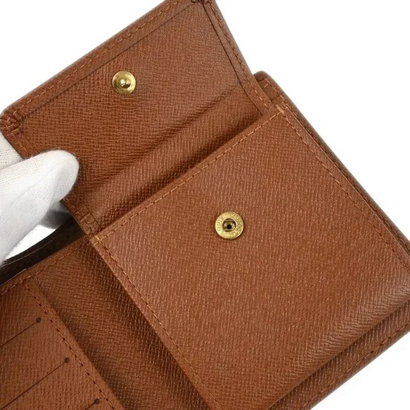 Louis Vuitton Monogram Porte Cartes Credit Monnaie Wallet M61666 CA0094 134331